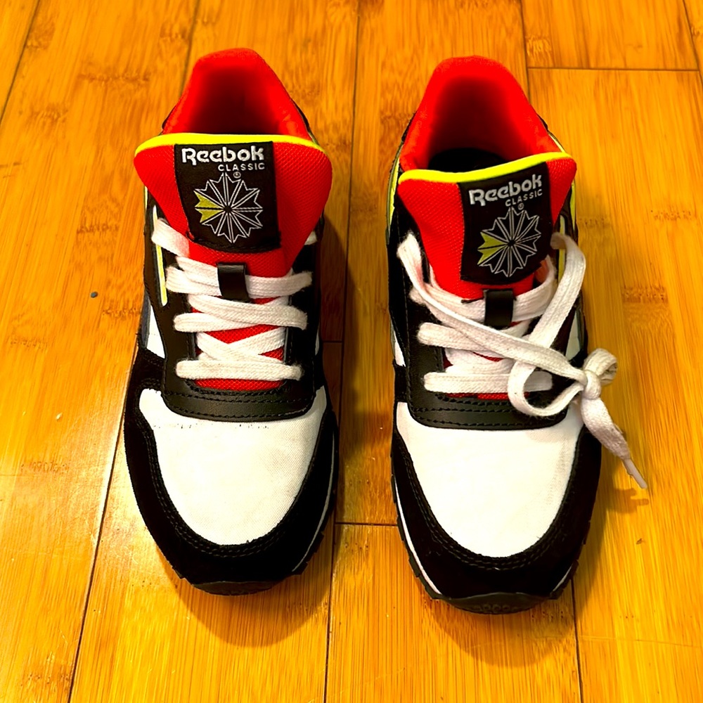 Kids size 2 Reeboks. Like new. Never worn. No box